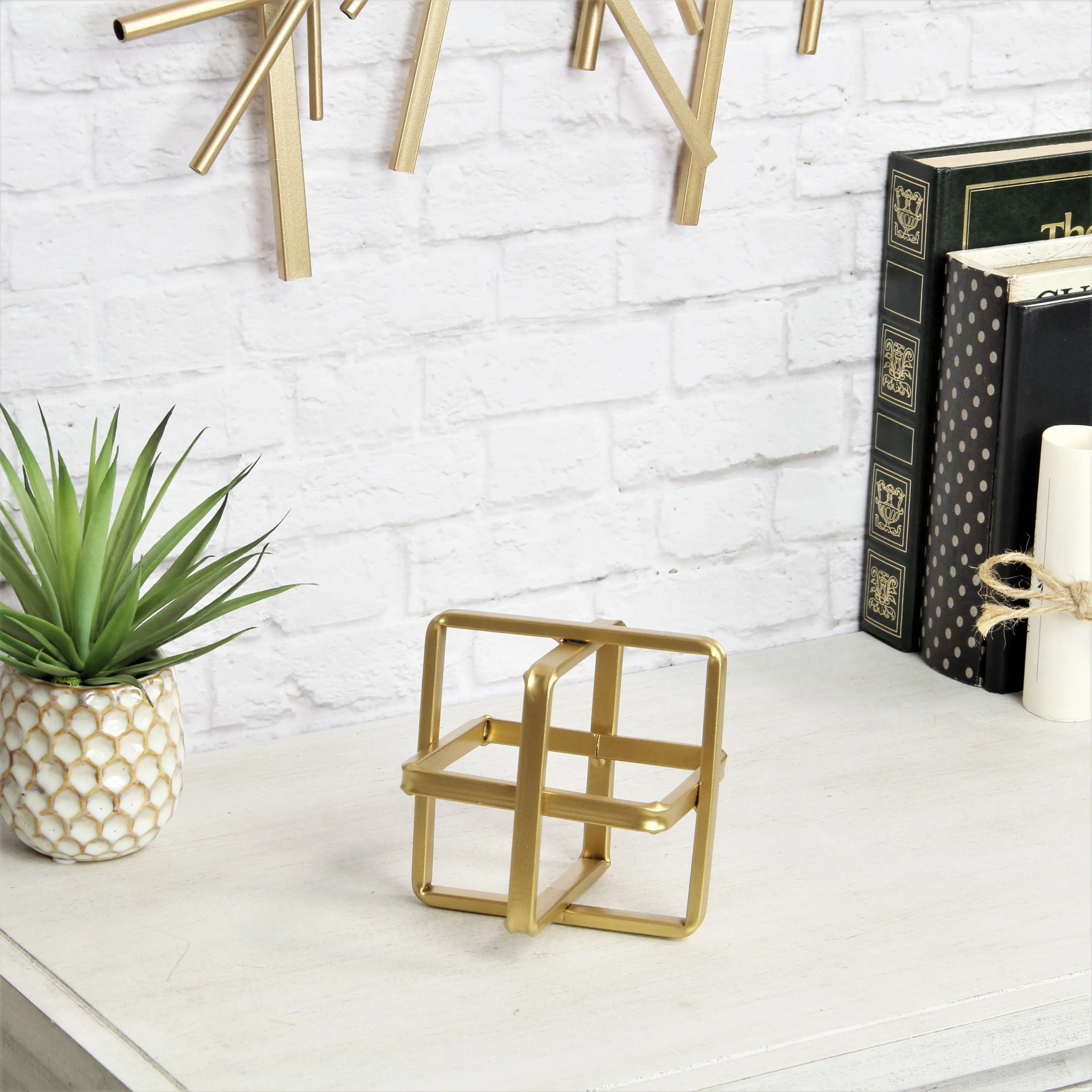 5699S-GD - Alle Golden Decor Cube