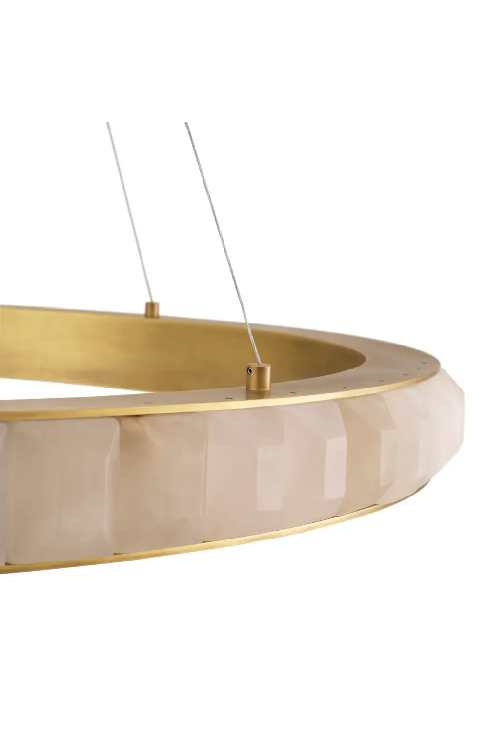 Alabaster Ring Chandelier | Eichholtz Cabildo