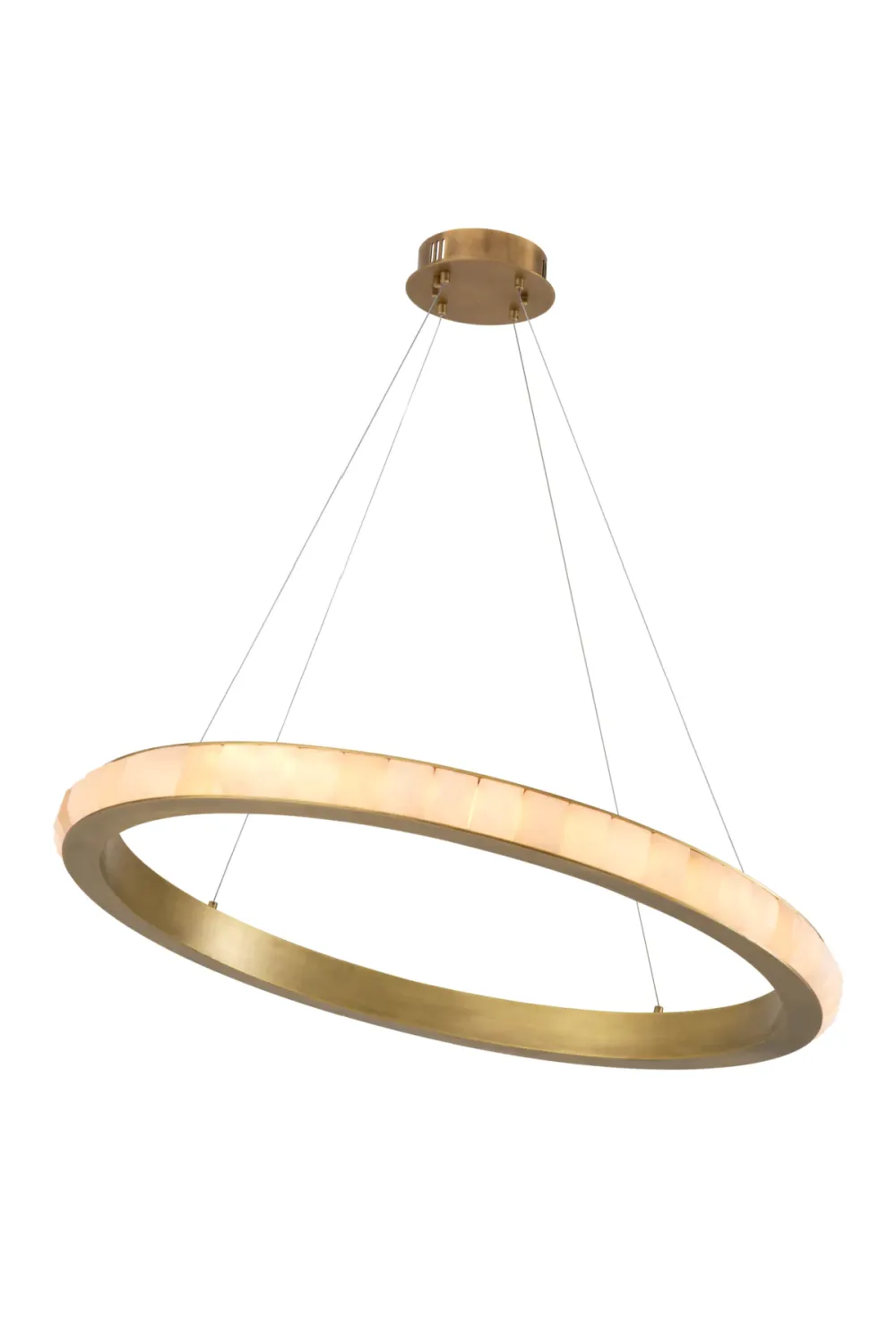 Alabaster Ring Chandelier | Eichholtz Cabildo