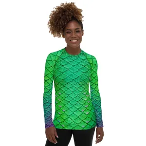 Ariel's Melody Fitted Rash Guard