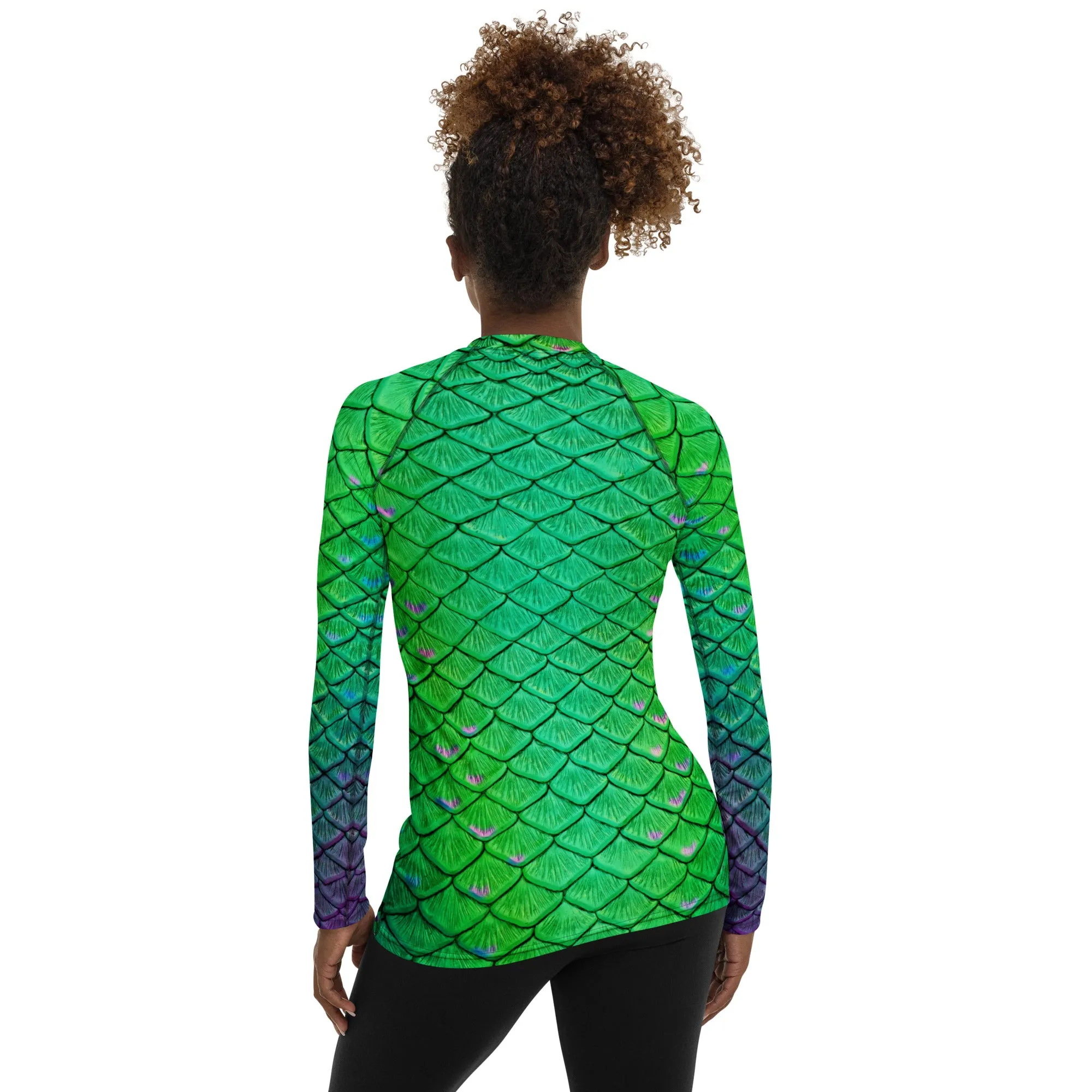 Ariel's Melody Fitted Rash Guard