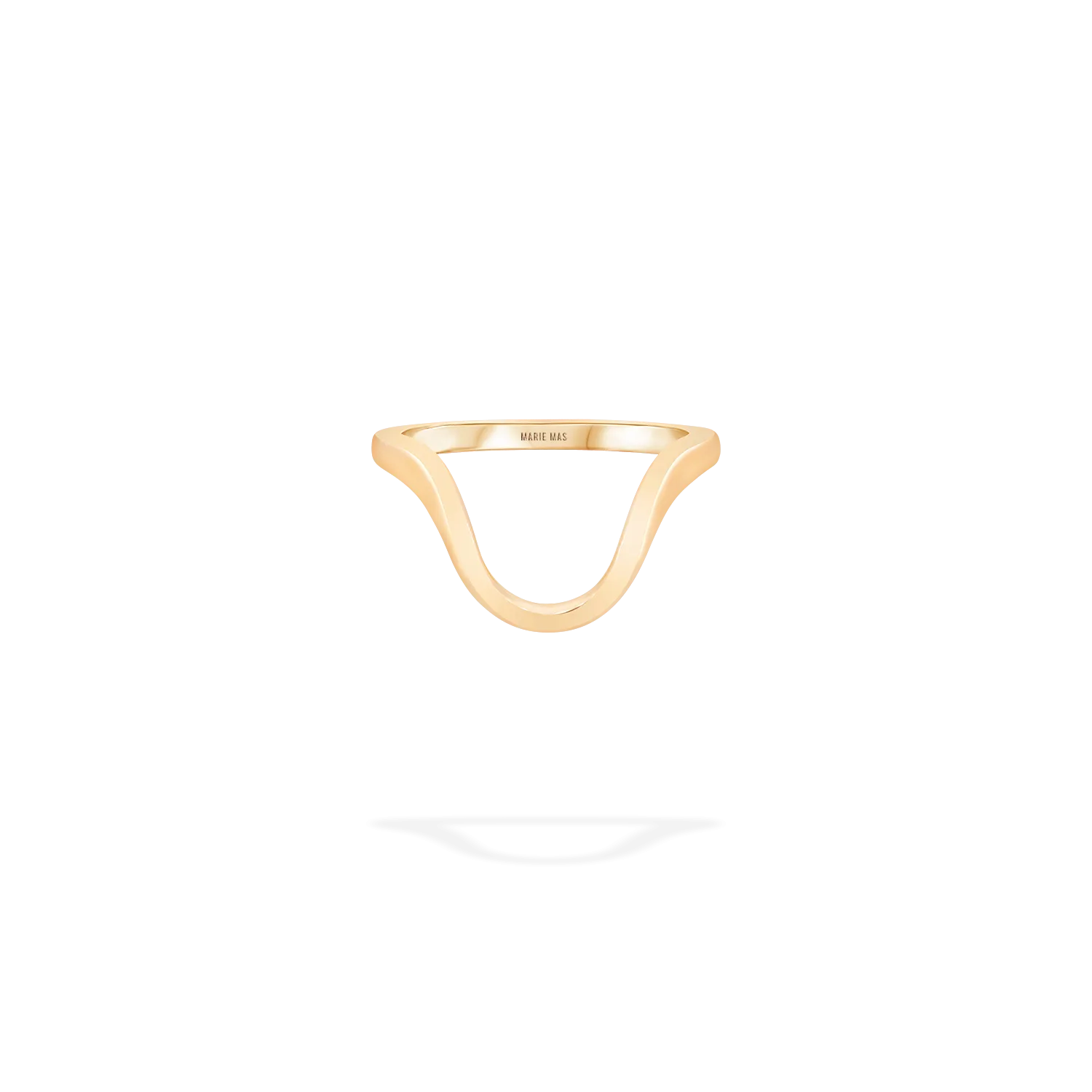 Aura Ring | Yellow gold