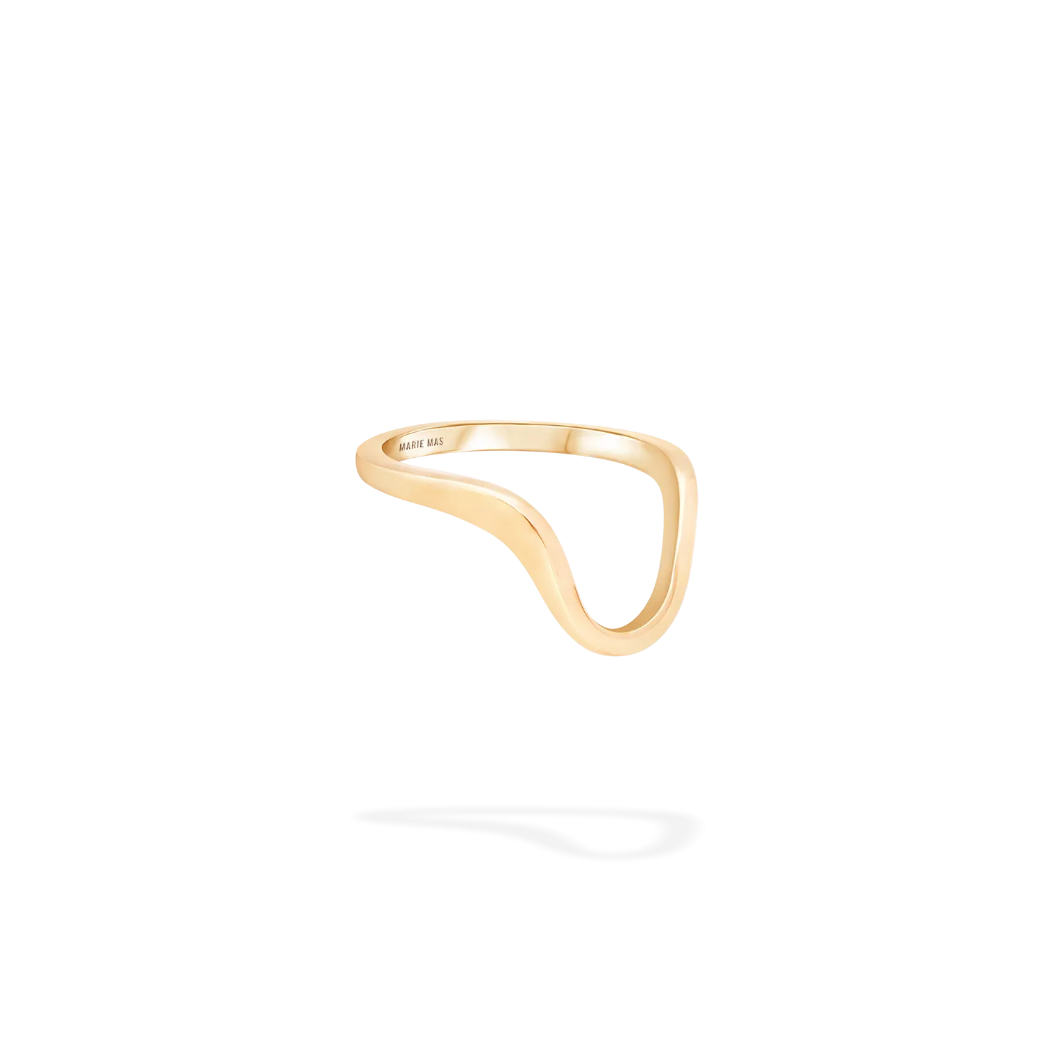 Aura Ring | Yellow gold