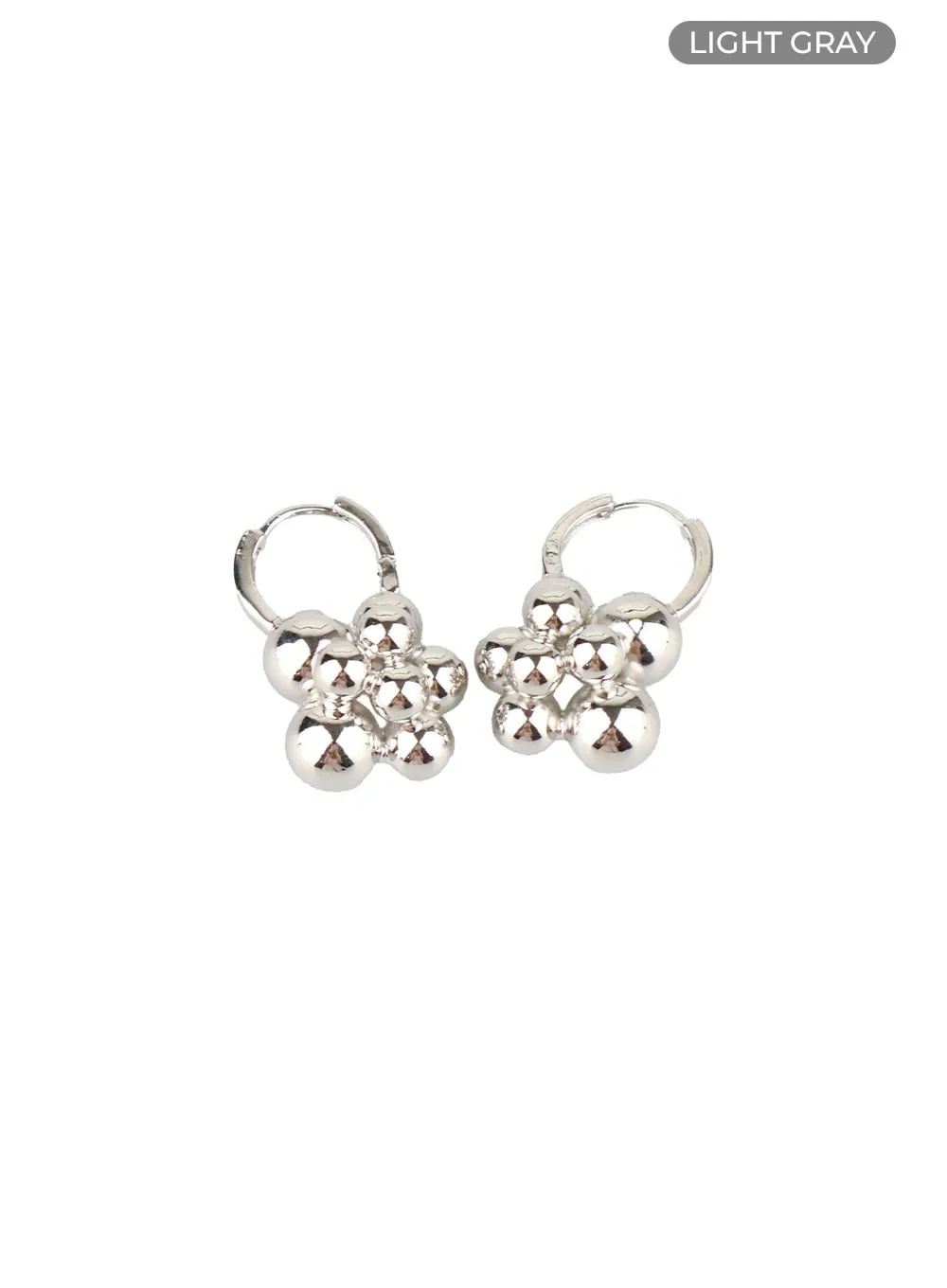 Ball Silver Earrings OY427