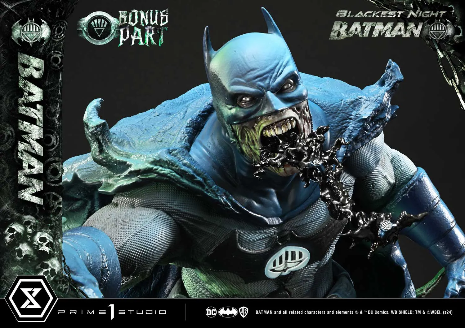 Blackest Night - Batman (Bonus) 1/4 Scale Statue