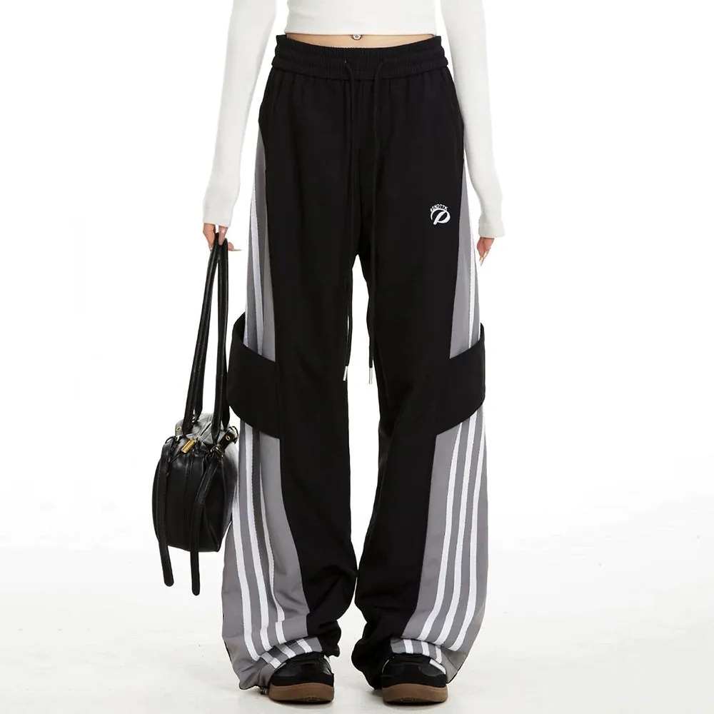 Blokette Style Cargo Stripe Pants