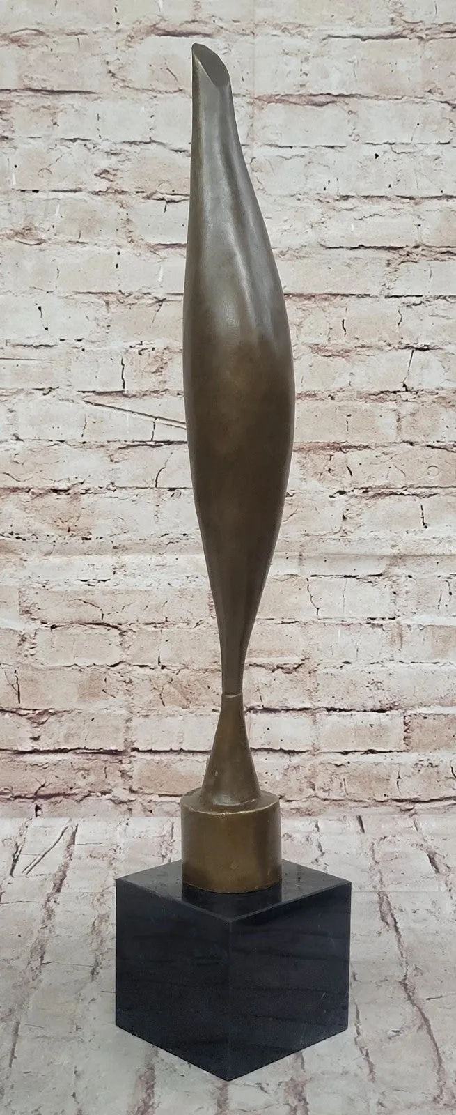 Brancusi Bird in Space Bronze Statue: Modern Art Home Office Decor Sale