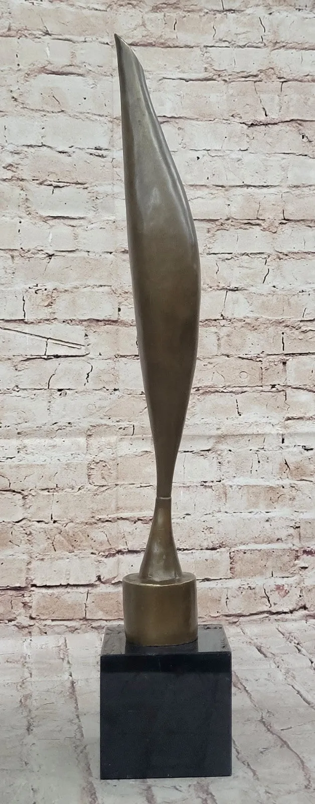 Brancusi Bird in Space Bronze Statue: Modern Art Home Office Decor Sale