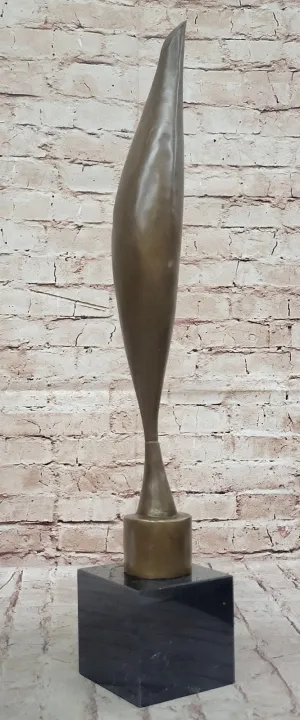 Brancusi Bird in Space Bronze Statue: Modern Art Home Office Decor Sale