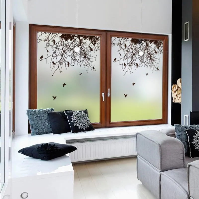 Decorative Glass Film Nordic Style Privacy Window Film