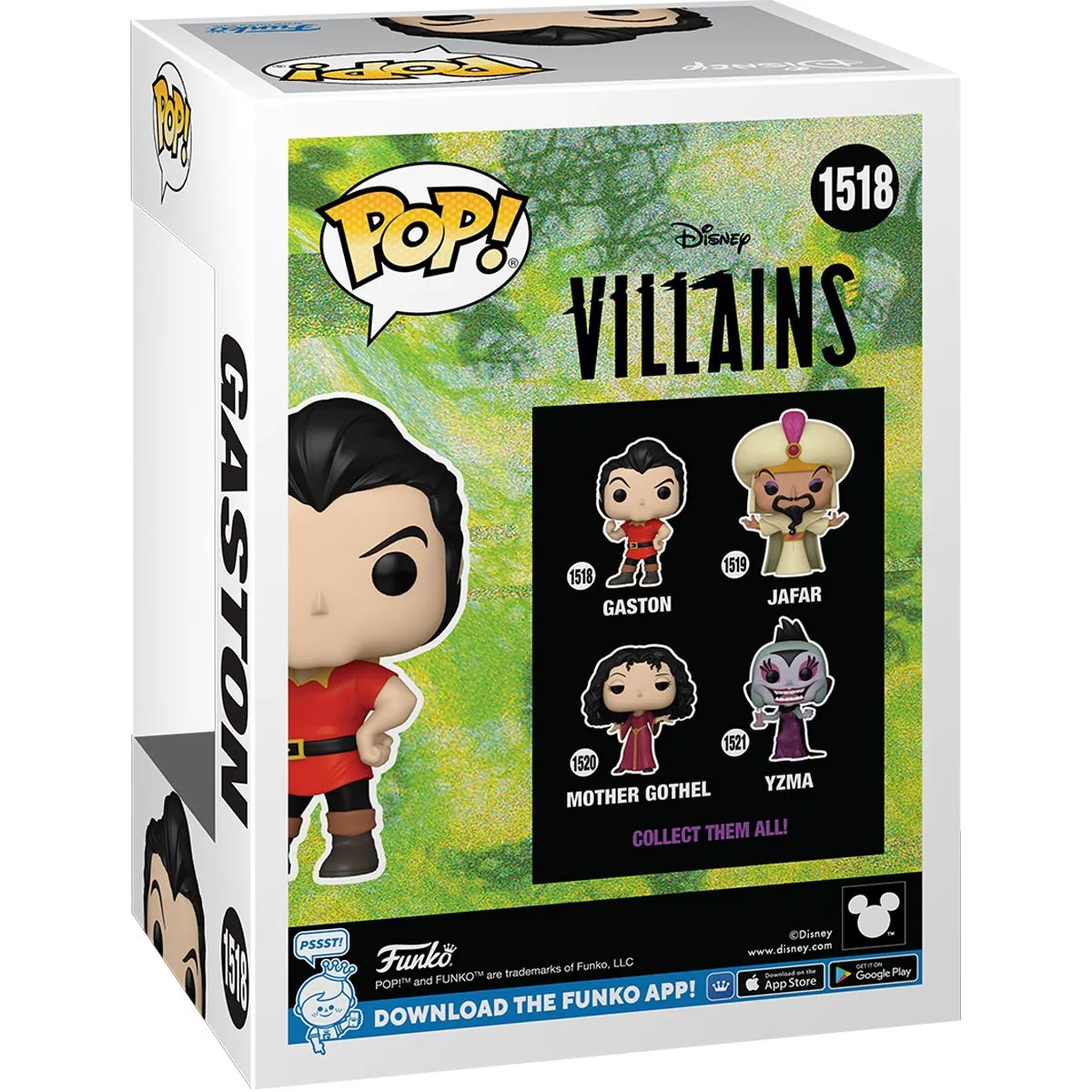 Disney Villains Gaston Funko Pop! Vinyl Figure #1518