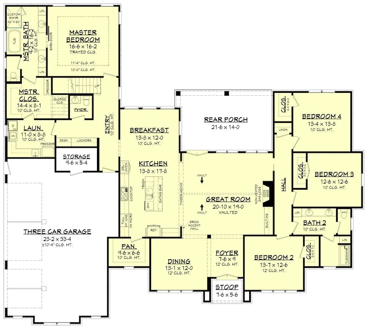 Elegant 3,032 sq ft home featuring spacious, modern living areas.