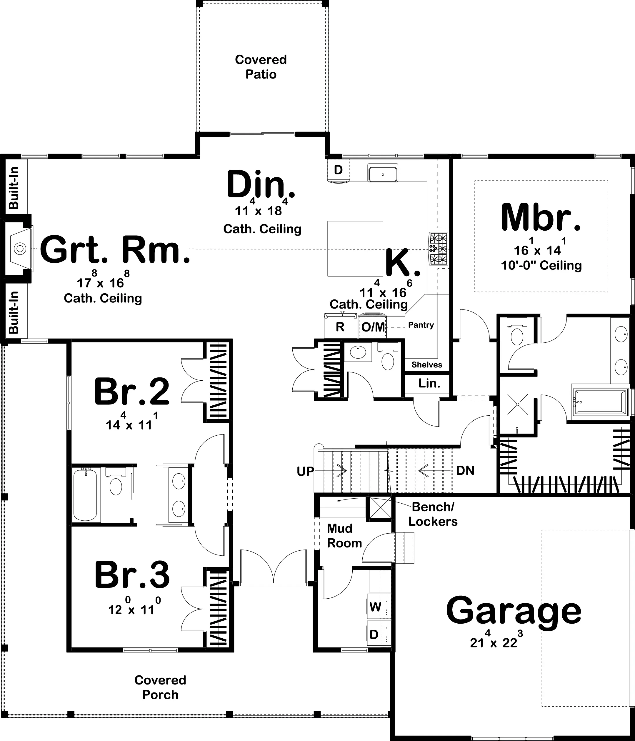 Elegant Family Home Plan