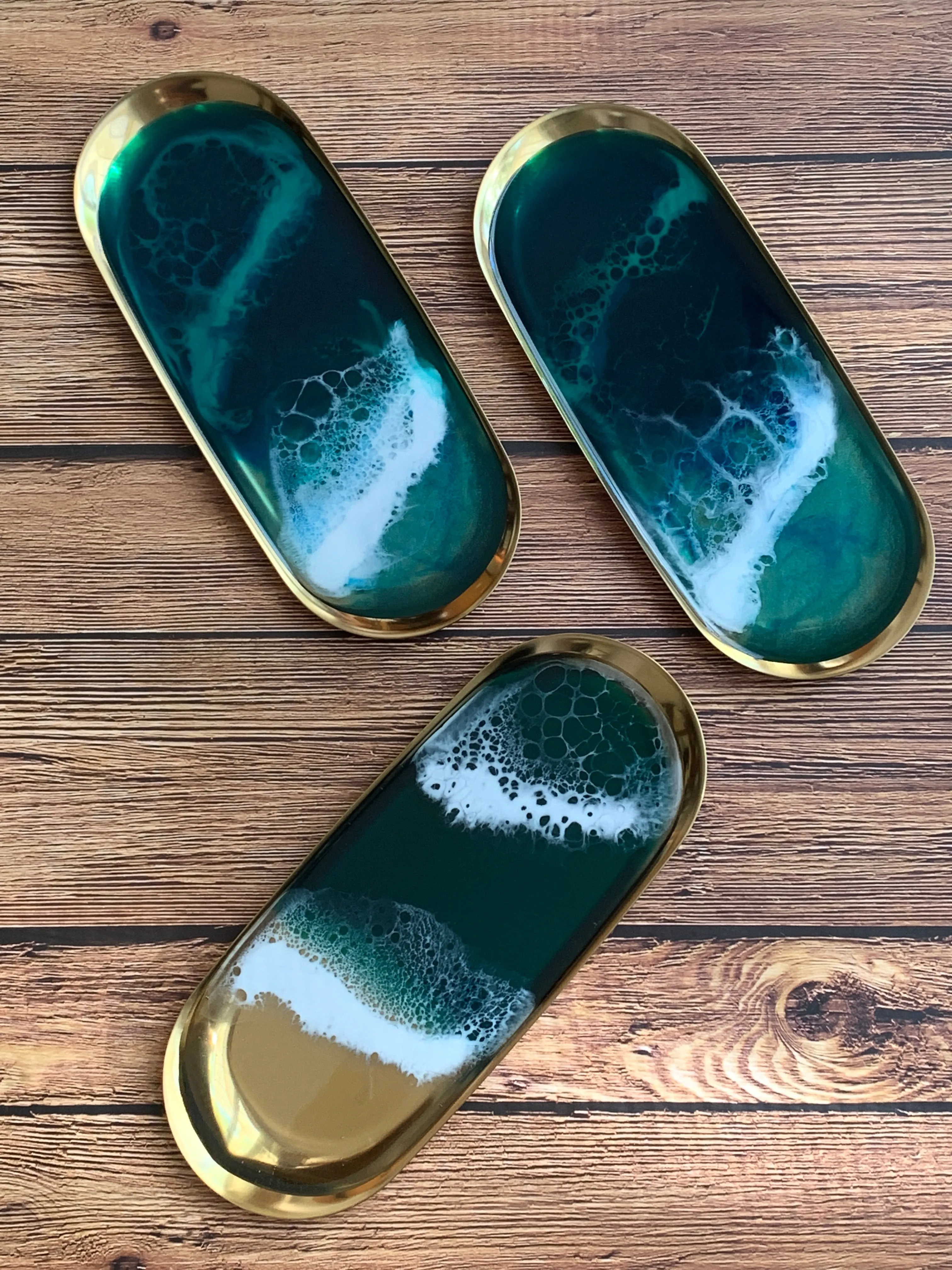 Emerald Beach Jewelry/Ring Dish - 10x4"