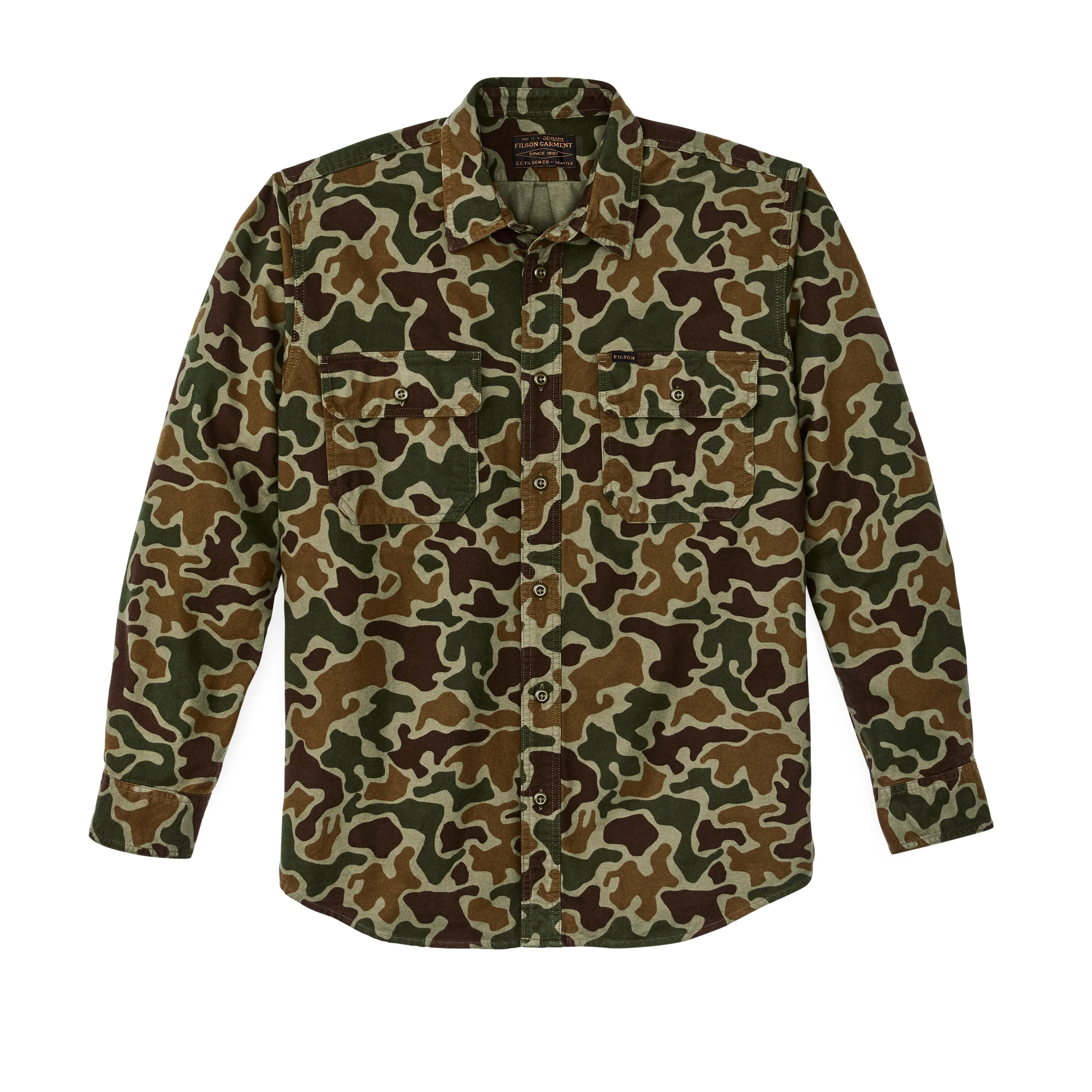 Field Flannel Shirt- Frog Camo