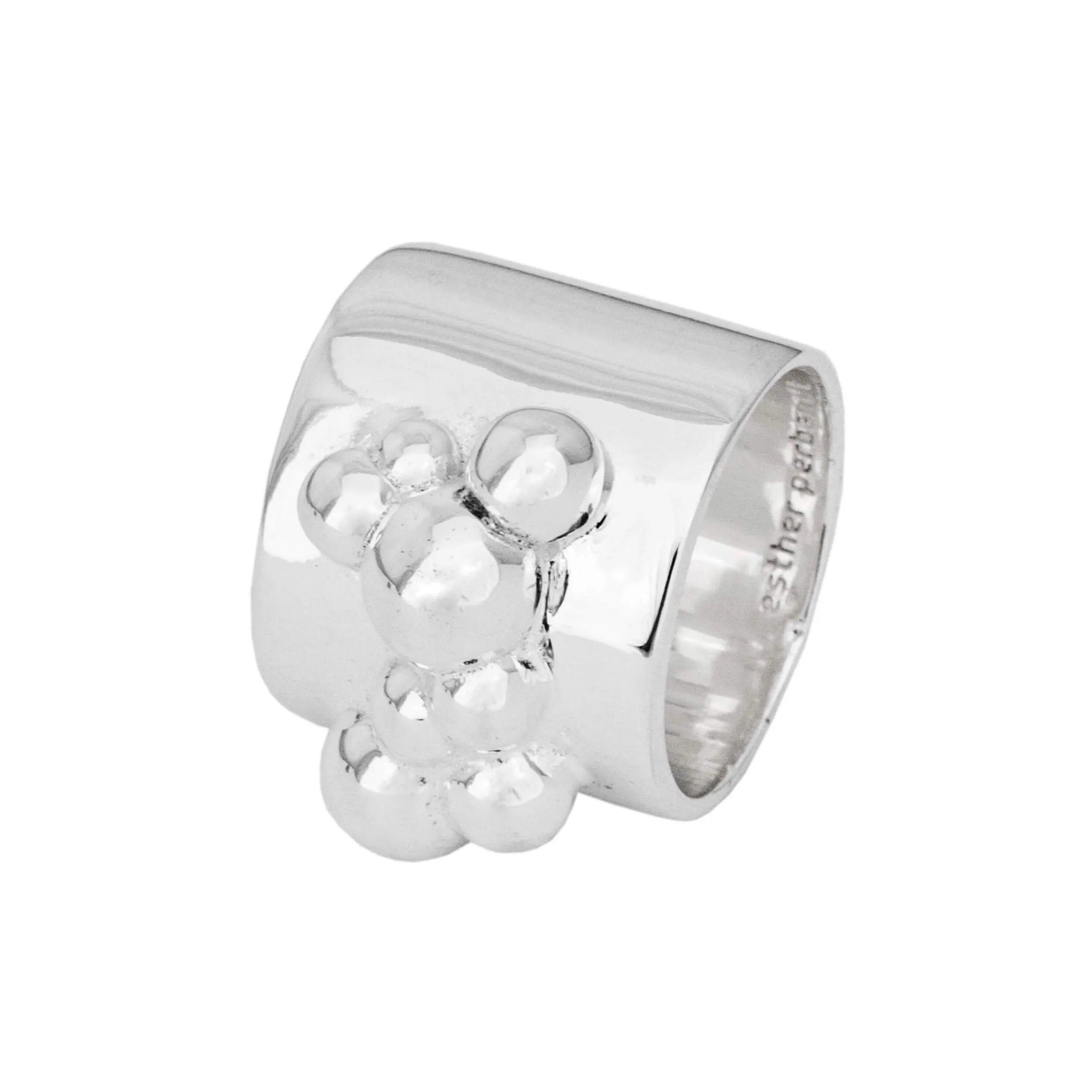 FINE JEWELRY - TUBE BUBBLE - Silver Ring