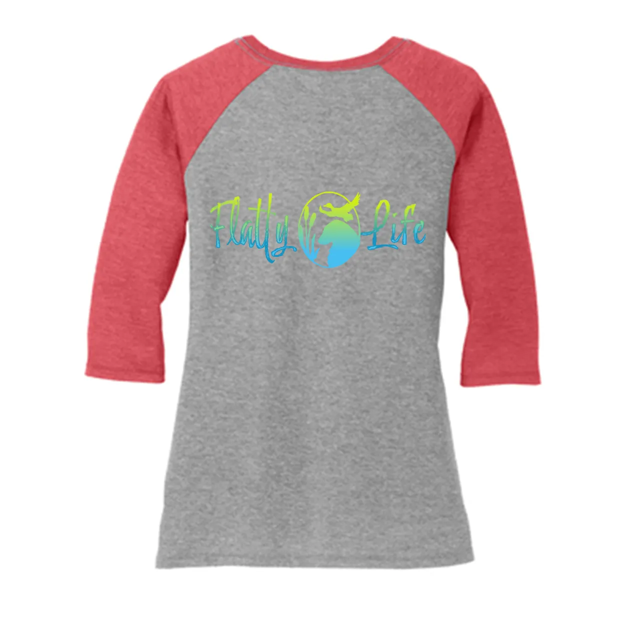 Flatty Life  3/4-Sleeve Raglan