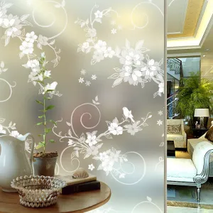 Frosted Glass Film Self Adhesive Privacy Window Film