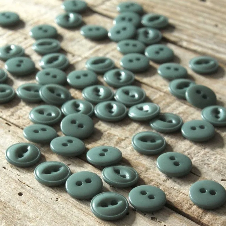 Églantine & Zoé - Essential Button in Sage Green 10mm