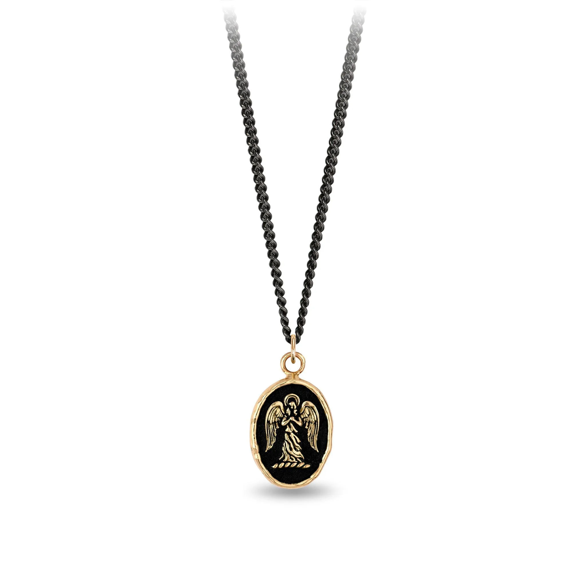 Guardian Angel 14K Gold Talisman