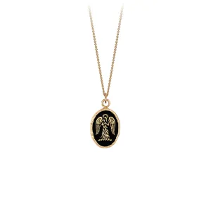 Guardian Angel 14K Gold Talisman