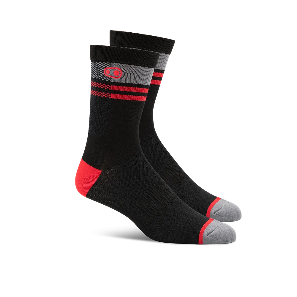 Icon MTB Socks - Black/Red