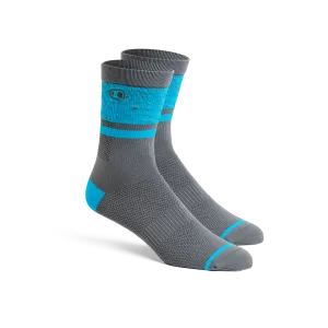 Icon MTB Socks - Grey/Blue Splatter