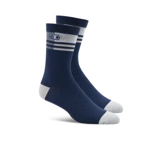 Icon MTB Socks - Navy/Silver