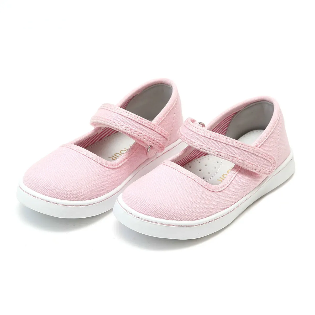 Jenna Canvas Mary Jane Sneaker in Pink