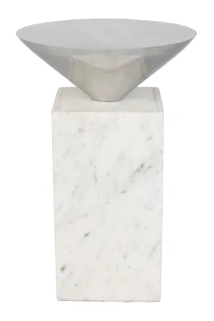 Marble Geometrical Side Table | Zuiver Pride