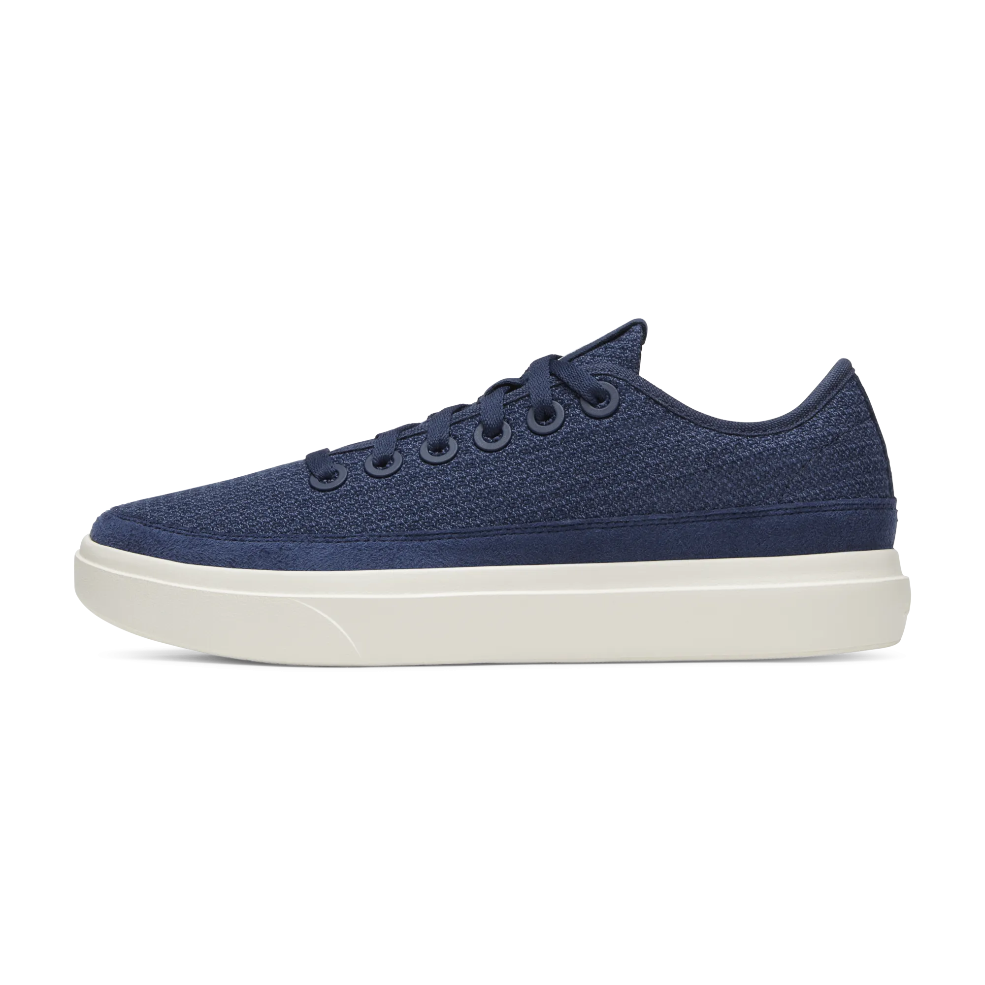 Men's Wool Piper Go - Deep Navy (Natural White Sole)