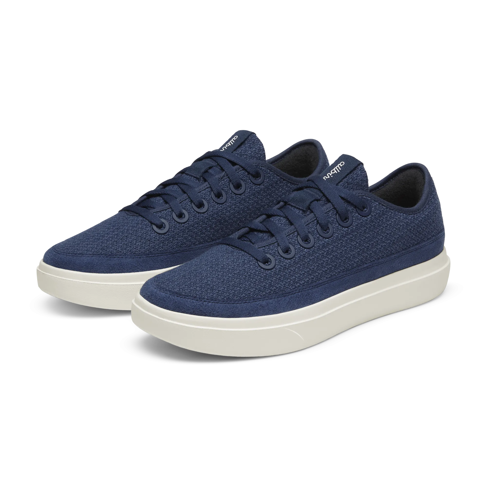 Men's Wool Piper Go - Deep Navy (Natural White Sole)