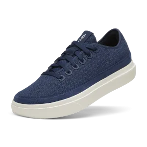 Men's Wool Piper Go - Deep Navy (Natural White Sole)