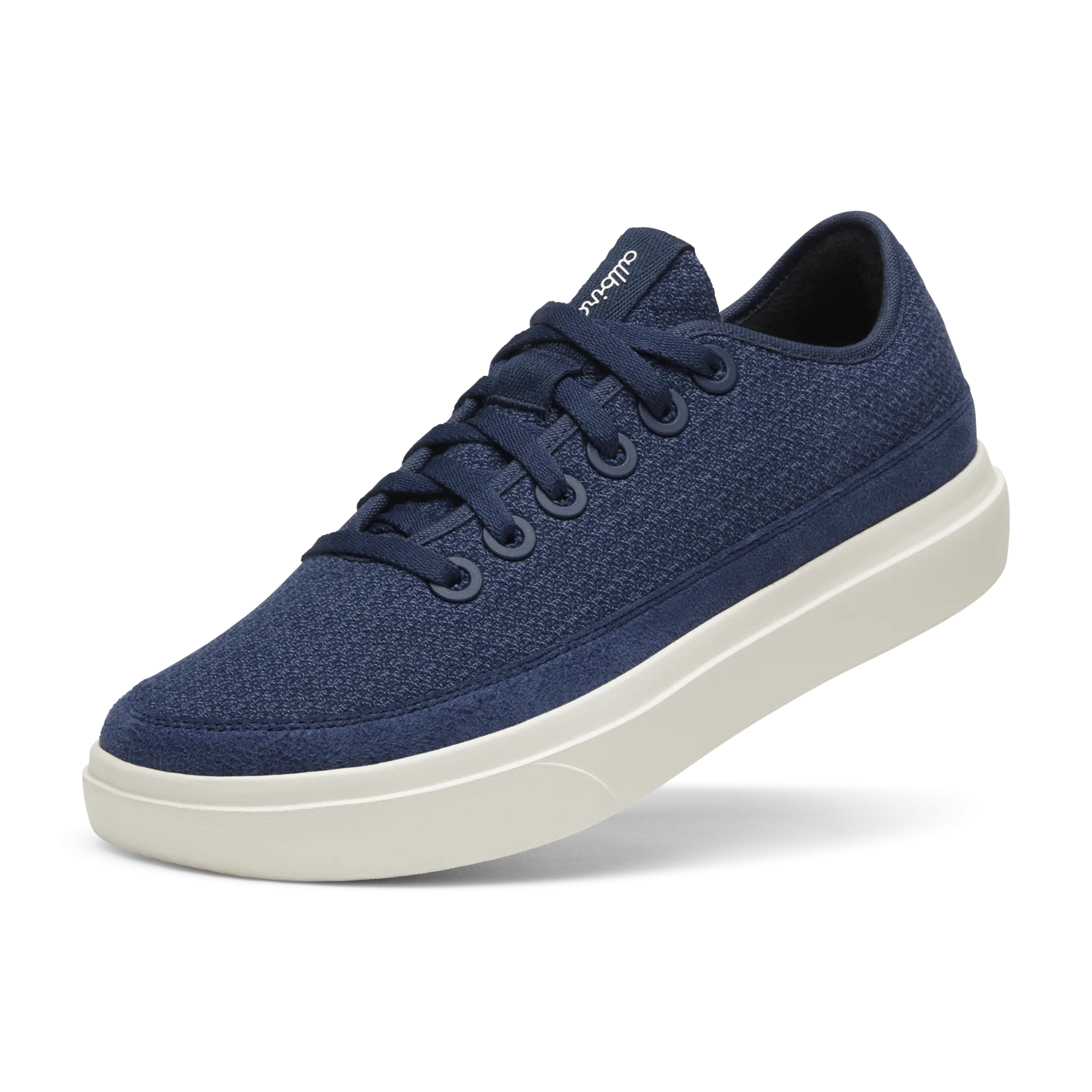 Men's Wool Piper Go - Deep Navy (Natural White Sole)