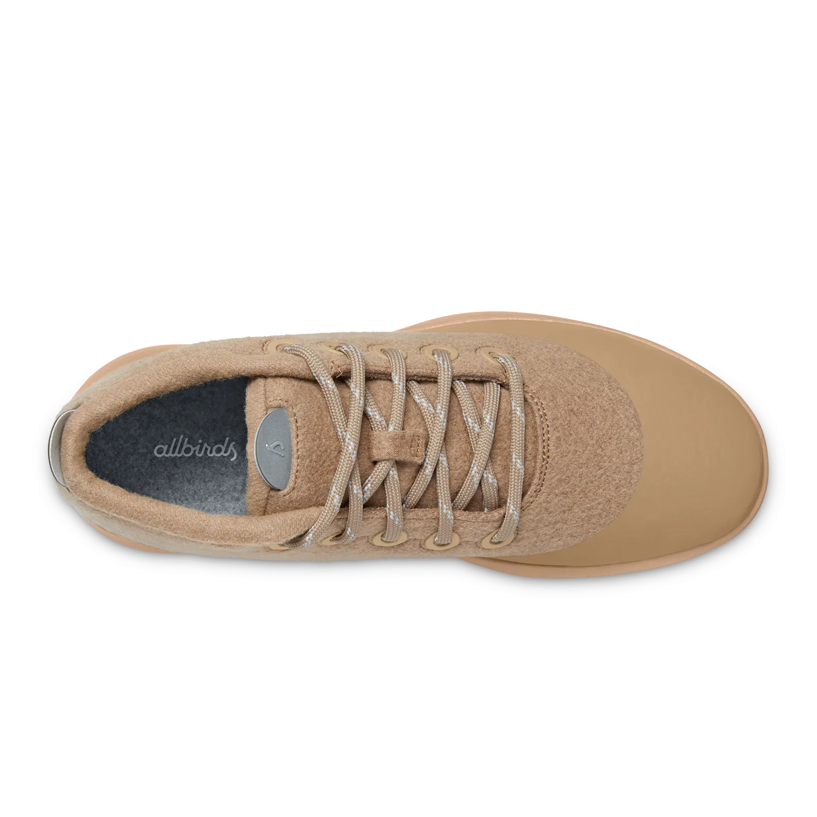 Men's Wool Runner-up Mizzle Plus - Hazy Beige (Hazy Beige Sole)