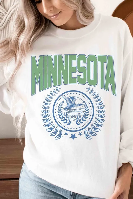 Minnesota State Wreath Graphic Sweatshirt  *Online Only*