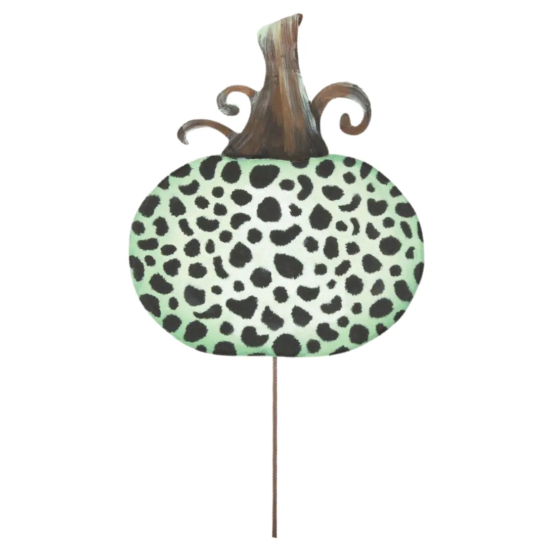 Mint Leopard Pumpkin, Large & Small