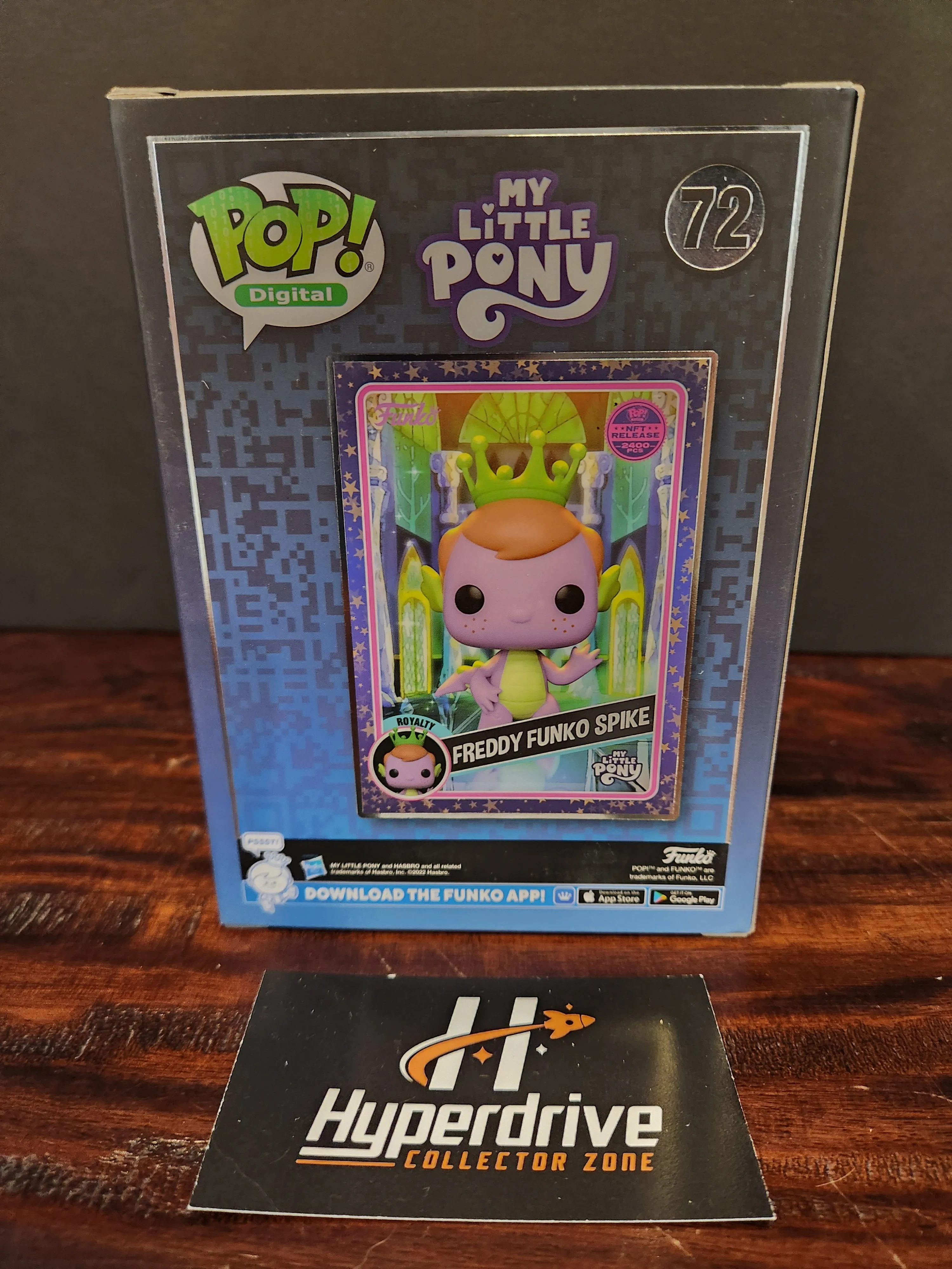 My Little Pony Freddy Funko Spike Funko PoP! Vinyl Figure NFT Release Exclusive