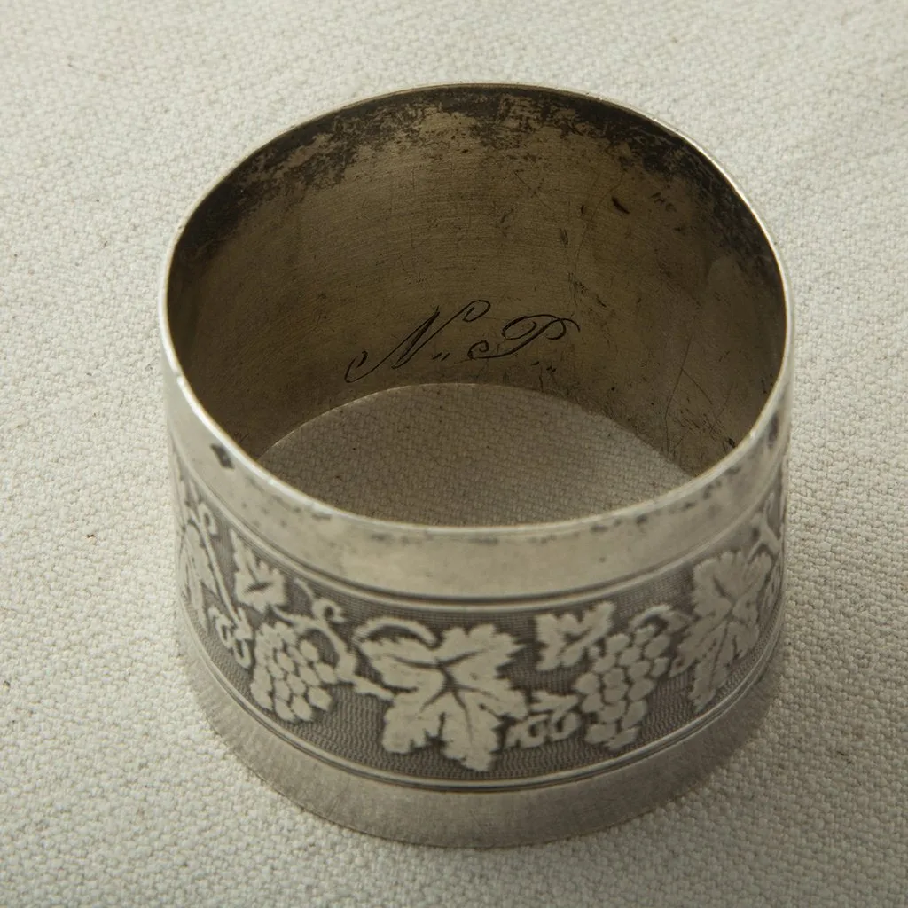 Pair of Silver Napkin Rings