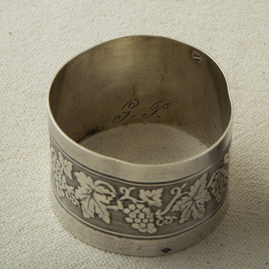 Pair of Silver Napkin Rings