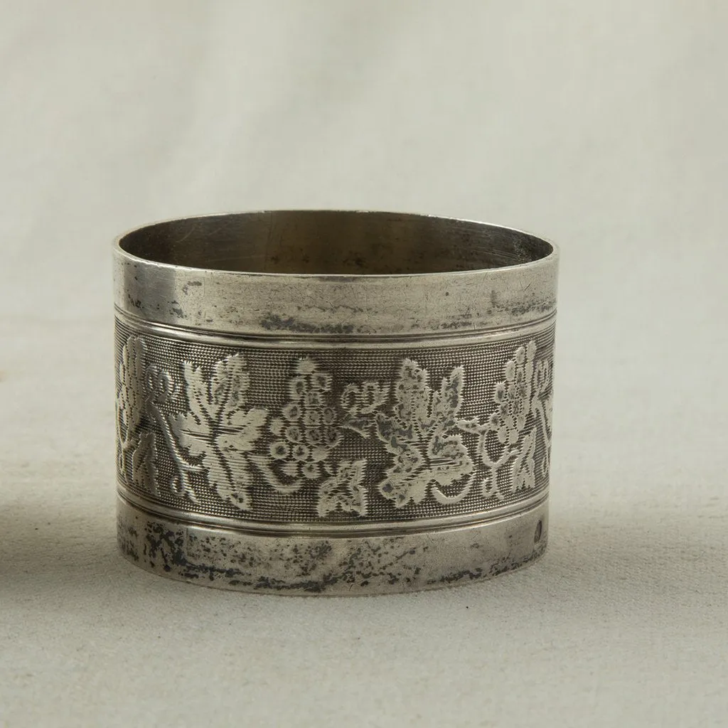 Pair of Silver Napkin Rings