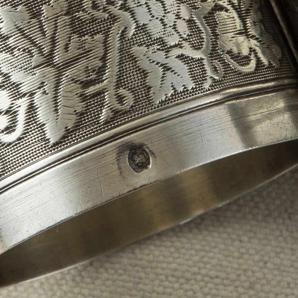 Pair of Silver Napkin Rings