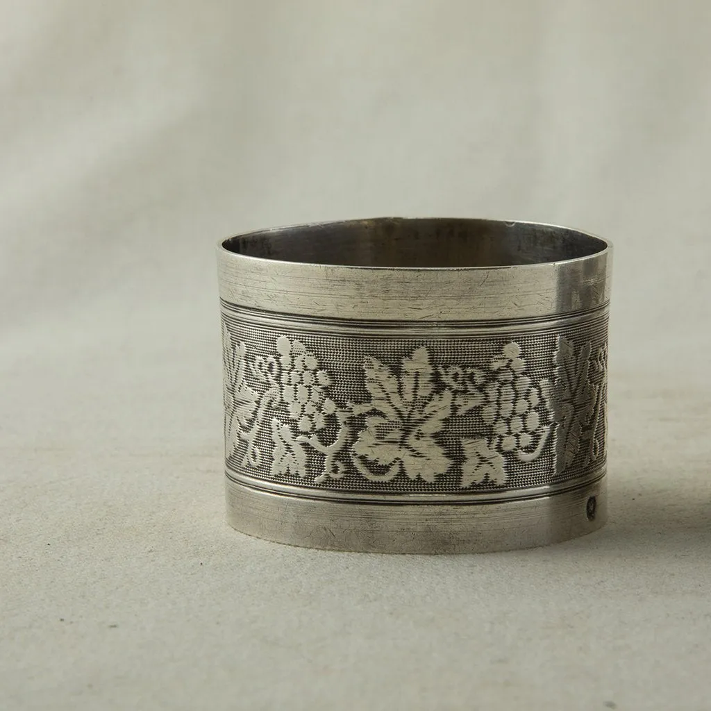 Pair of Silver Napkin Rings