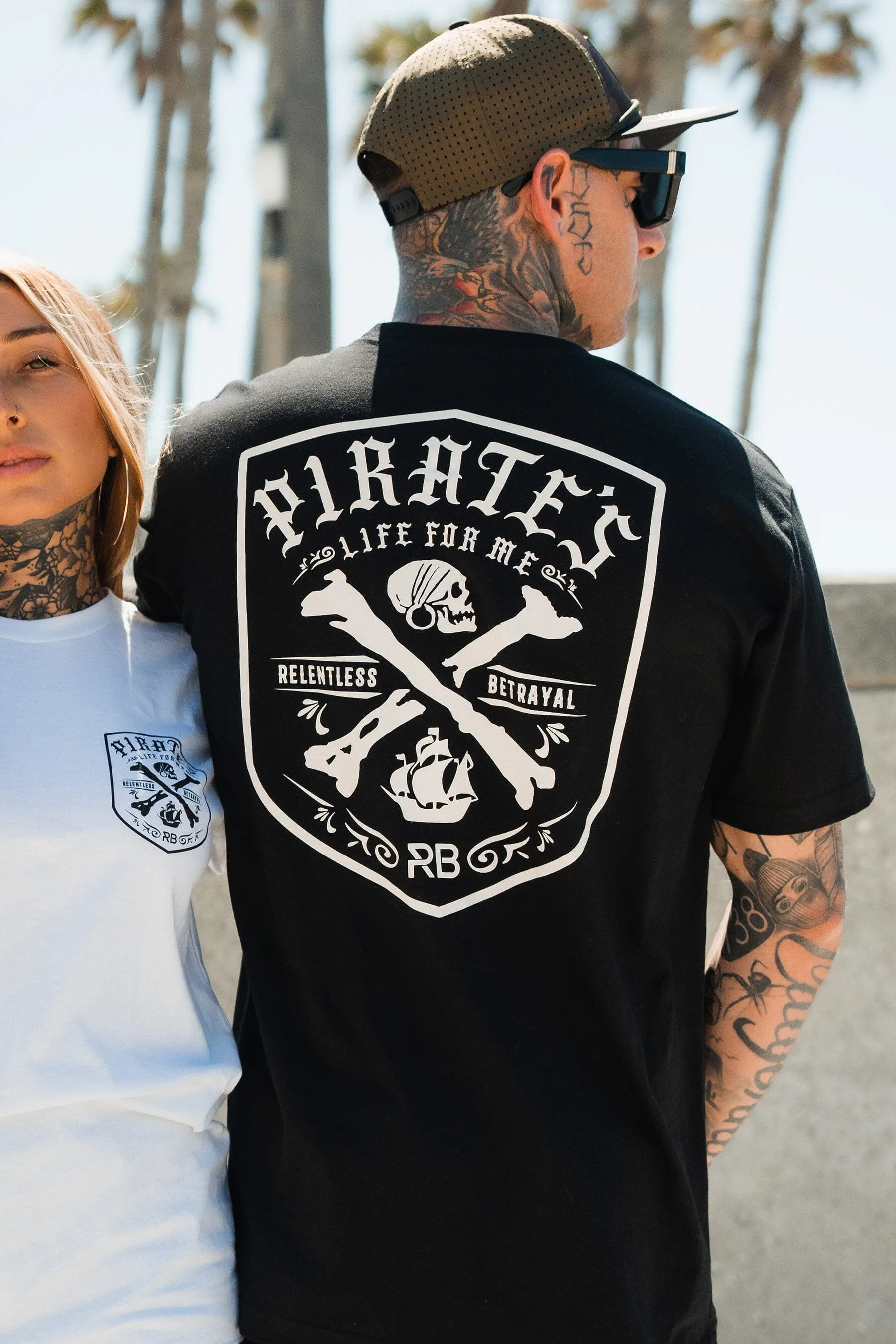 Pirate's Life Black T-Shirt