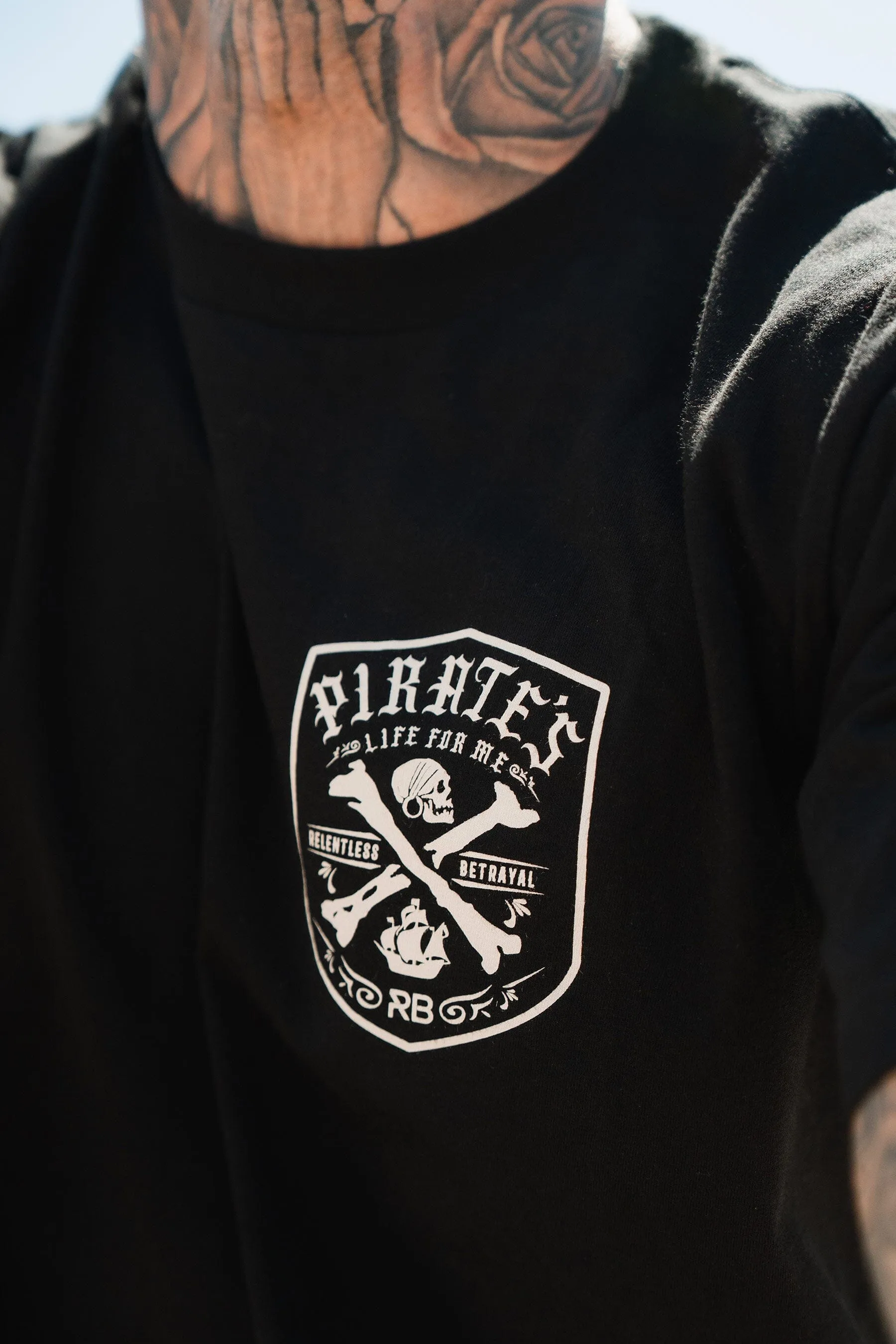 Pirate's Life Black T-Shirt