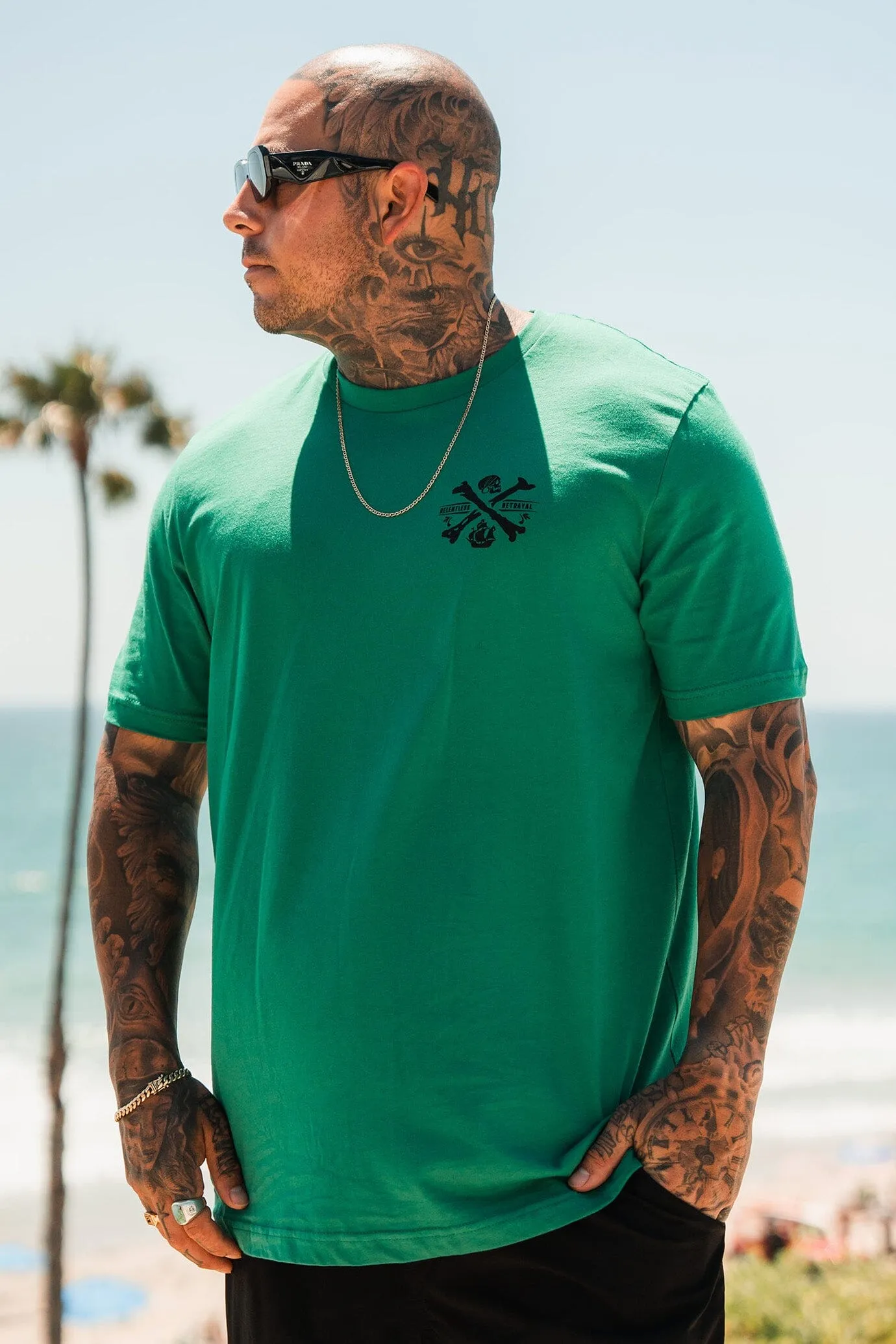 Pirate's Life Sea Green T-Shirt