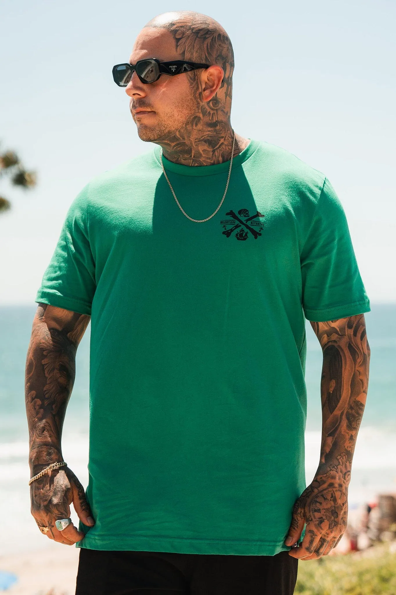 Pirate's Life Sea Green T-Shirt