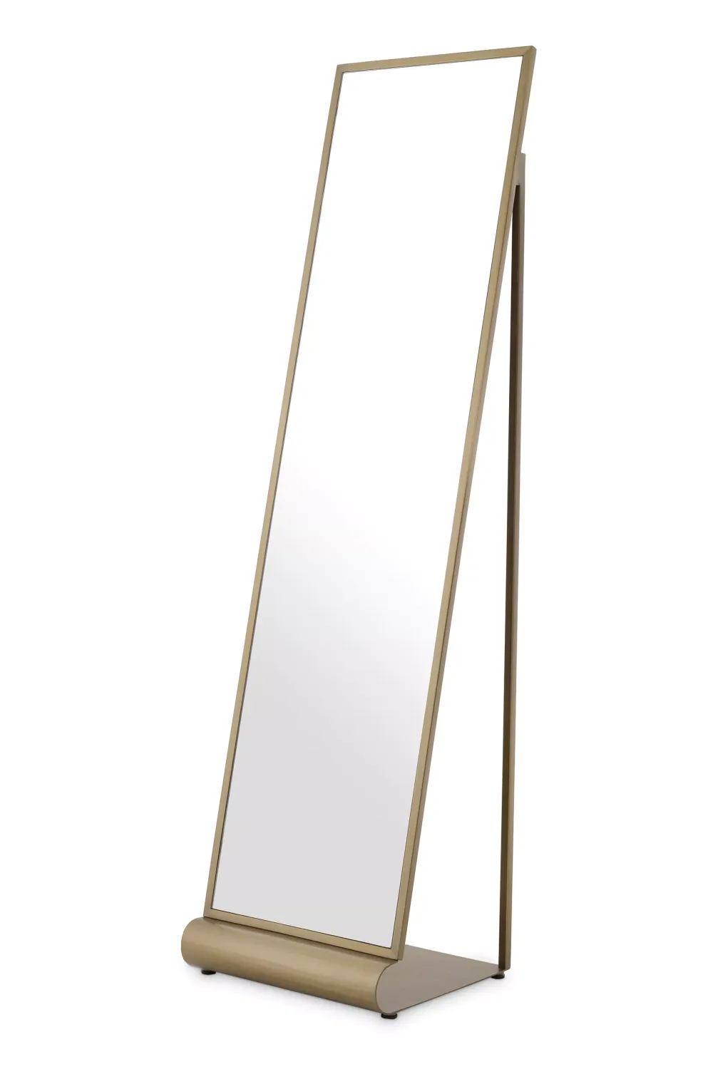 Rectangular Brass Floor Mirror | Eichholtz Panorama