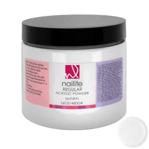 Regular Acrylic Powder Natural 16 oz