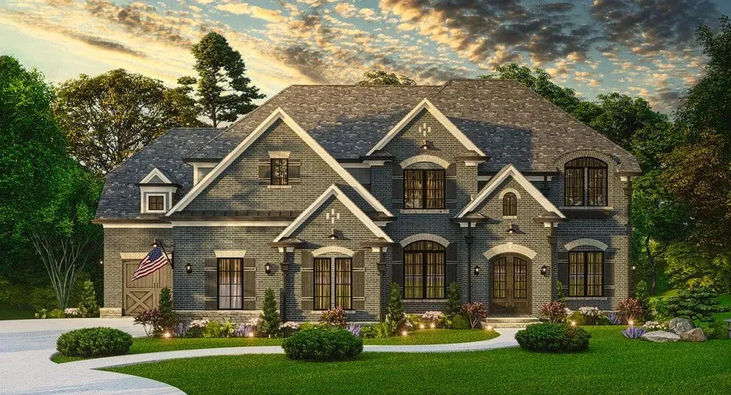 Remarkable 5-Bedroom Home Plan with Spacious Layout